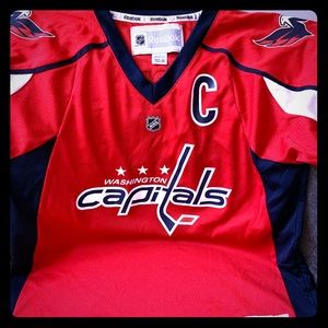 SOLD...NHL Capitals #8 Ovechkin jerseys